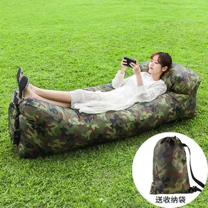 Low Moq Pvc Travel Pillow Air Sofa Hammock-Portable Portable Inflatable Sleeping Bag