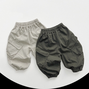 Printemps Automne Garçons <span class=keywords><strong>Pantalon</strong></span> <span class=keywords><strong>Cargo</strong></span> Nouvelles Filles Loisirs Lâche <span class=keywords><strong>Pantalon</strong></span> Large - Product Image 2
