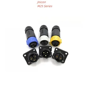 IP67 Waterproof RJ45 Bulkhead Connector Outdoor use M25 with Dust Cap Cover panel mount waterproof connector