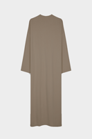 Nouvel Ensemble Ramadan Abaya Khimar Taupe Personnalisé pour Femmes Jilbabs Sur Mesure Premium Jersey Tunique de Prière Khimar Vêtements Musulmans Hijab