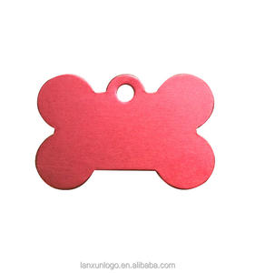 कारखाने की आपूर्ति अनुकूलित एल्यूमीनियम मिश्र धातु फैशन पालतू पशु आईडी टैग कुत्ते टैग - Product Image 2
