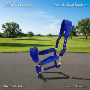 สายจูงม้าแบบฟลีซบุอย่างดี ปรับได้ ป้องกันการเสียดสี สัมผัสนุ่ม เหมาะสำหรับการเดินทาง ดูแล และพักผ่อน - Product Image 2