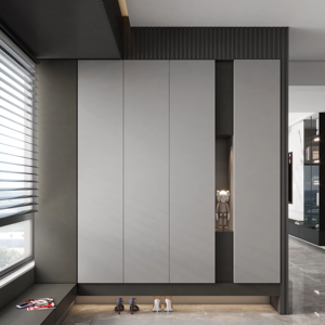 Mobile Contenitore Moderno Personalizzabile in Legno per Soggiorno con <span class=keywords><strong>Scarpiera</strong></span> Salvaspazio per Arredamento Casa, Hotel e Villa - Product Image 2