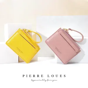 Pierre Loues迷你钱包新款热卖时尚PU现金卡包礼包零钱包女士2件
