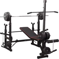 Rak Barbel Multifungsi untuk Fitness, Alat Angkat Beban, Bench Adjustable, Bench Dumbbell untuk Latihan Kekuatan