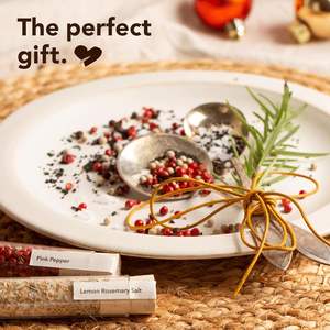 ชุดกล่องของขวัญเกลือพริกไทยโรสแมรี่สำหรับผู้ชายและผู้หญิงเครื่องมือสมุนไพร6ชิ้นจากหิมาลัย - Product Image 5