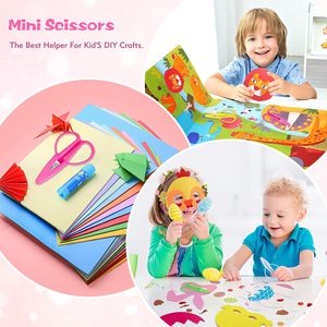 Mini ciseaux en acier inoxydable, ciseaux à main portables pour la couture, le quilting, la broderie et la découpe de papier - Product Image 4