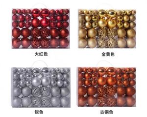 Wholesale Handmade High Quality Custom <b>Christmas</b> Plastic Baubles 100 Pcs 3-6cm Waterproof Lighted Ball Gift <b>Box</b> Tree Ornaments - Product Image 5