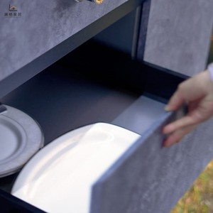 Robust Modular Stainless Steel <strong>Outdoor</strong> <strong>Kitchen</strong> Cabinet Melamine Board With Sink Complete BBQ Grill Unit for Backyard Renovation - Product Image 4