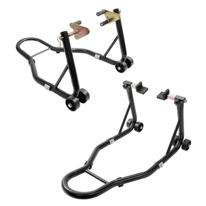 Support de levage <span class=keywords><strong>moto</strong></span> 850 lbs, support combiné avant et <span class=keywords><strong>arrière</strong></span>, compatible avec les roues avant et <span class=keywords><strong>arrière</strong></span>, fourche et bras oscillant - Product Image 6
