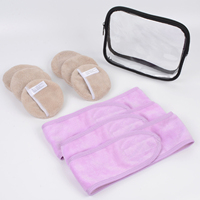 Logo personnalisé Bandeau en microfibre pour spa et maquillage