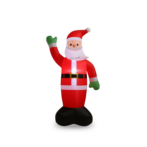 Babbo Natale Gonfiabile per Decorazioni Esterne Natalizie in Tessuto Oxford 345268 - Product Image 1