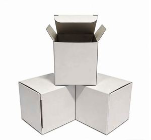 Customized High-End Recycled Materials Plain 350gsm White Cardboard Rigid <b>Boxes</b> for Lipstick Cosmetic <b>Small</b> Perfume Packaging - Product Image 3