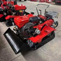 Tracteur chenillé pour terres cultivées de 25 CV à prix attractif, cultivateur agricole, rotoculteur à vendre
