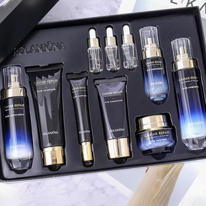 スキンケアセット美容製品ペプチドキャビア白化抗しわ保湿フェイシャルクレンザー血清クリーム - Product Image 5