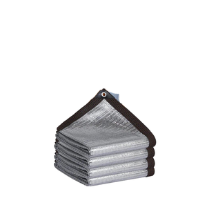 Светоотражающая прямоугольная Солнцезащитная сетка из алюминиевой фольги с тканой техникой - Product Image 1