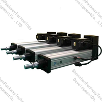 100-1500mm 12V 24V aktuator linier standar untuk Simulator Mobil PC Game Simulator berkendara