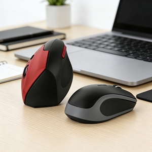 Souris optique USB filaire 1200 DPI, 3 boutons, conception ergonomique, noir/<span class=keywords><strong>gris</strong></span> <span class=keywords><strong>argent</strong></span>é, pour ordinateur portable de bureau - Product Image 3