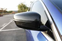 Rétroviseur extérieur en fibre de carbone personnalisé coque rétroviseur latéral couvre capuchons