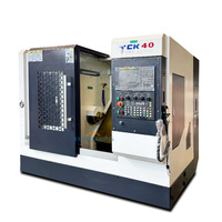 Torno CNC de Bancada Inclinada Tipo Gang TCK40, Centro de Torneado Automático con Torque de 35N.m para Producción en Masa