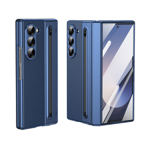 Étui de téléphone Soonleader 2025 avec emplacement pour stylo, électroplaqué, anti-traces de doigts, pour Samsung W25, pour Galaxy <span class=keywords><strong>Z</strong></span> <span class=keywords><strong>Fold</strong></span> 6 5 <span class=keywords><strong>4</strong></span> 3, étuis de téléphone portable - Product Image 4