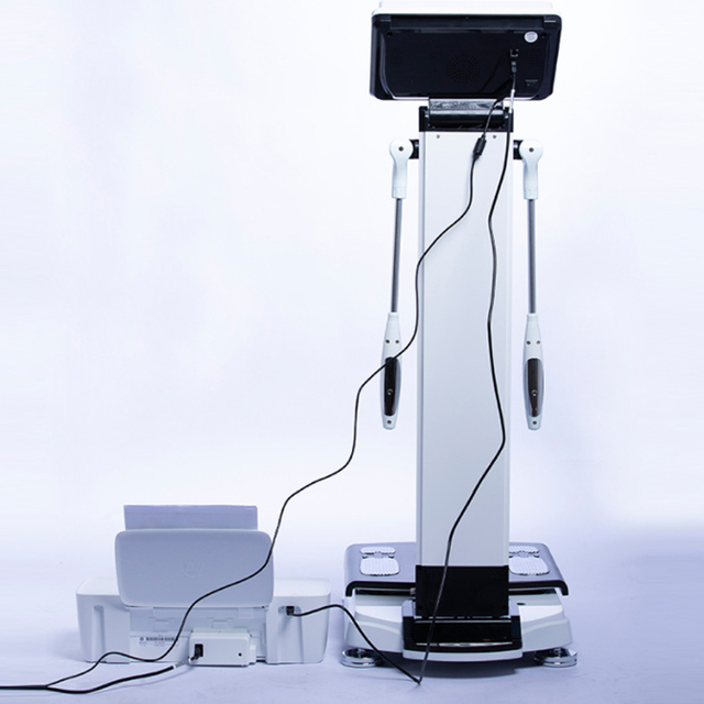 Simple Operate AI Technology Body Analyzer Standing Full Body Analysis Device Weight Height Scale Human Body Analysis Equipment