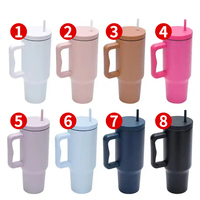 Vaso Térmico de Acero Inoxidable H2.0 Flowstate para Café de 30oz y 40oz, Vaso de Viaje para Sublimación con Asa - Desde Almacén en EE. UU.
