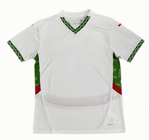 Jersey tim nasional Maroko, baju sepak bola lengan pendek gaya Retro menampilkan hakami nama Ziyeh hanya asli 2526 - Product Image 1