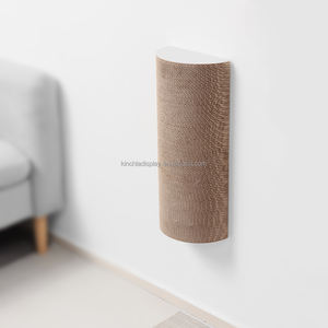 Penggaruk kucing kertas bergelombang yang bisa dipasang di dinding dengan bola mewah bawaan untuk Beruang hingga 15kg pohon kucing & goresan tahan lama - Product Image 1