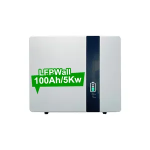 Sungeter Wall Mounted Power Bank 10Kwh 48V 200AH 5KWH 3KWH Power Wall LiFePO4 Lithium Battery