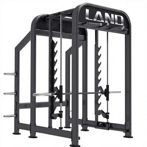 Machine Smith 3D Commerciale Professionnelle Multifonctionnelle avec Squat Rack et Mouvements Horizontaux et Verticaux pour Salle de Sport - Product Image 1