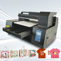Nouvelle machine d'impression numérique DTG haute technologie entièrement automatique pour t-shirts, rouleau à rouleau, 300 mm 600 mm, imprimante à encre DTF
