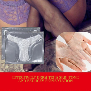 OEM cuidado íntimo mujer producto blanqueamiento hidratante T forma Vagacial hoja de encaje máscara - Product Image 3