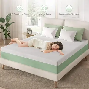 KING-Size Foam Nệm Set với có thể tháo rời Bìa Tính năng đóng gói ma trận - Product Image 1