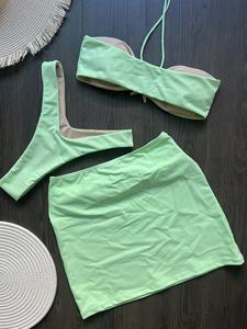 STOCK 3 Couleurs Designer Maillots De <span class=keywords><strong>Bain</strong></span> Femmes 3 Pièces <span class=keywords><strong>Maillot</strong></span> De <span class=keywords><strong>Bain</strong></span> Bandeau Top V-Forme Taille Bas Brésilien <span class=keywords><strong>Tanga</strong></span> Bikini Ensemble - Product Image 6