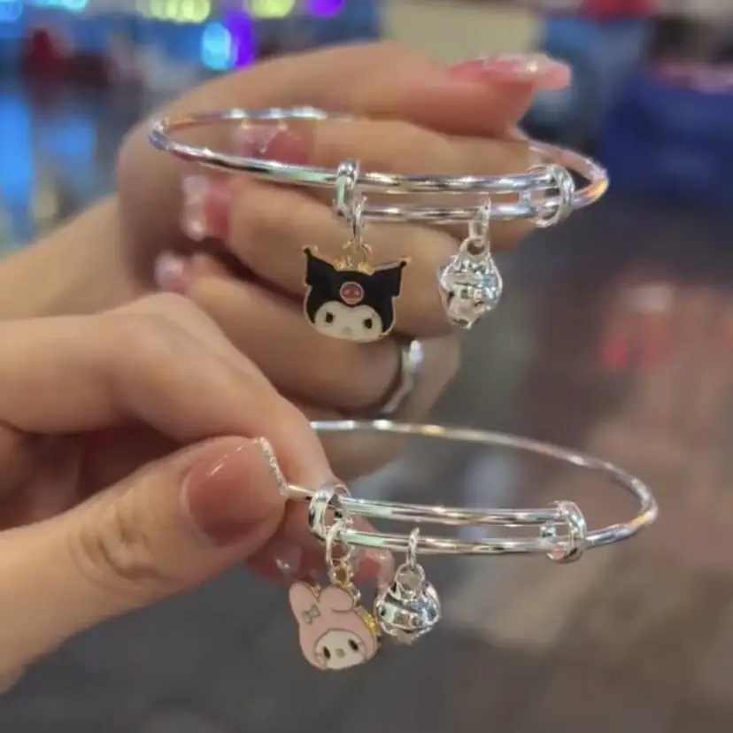 Cute cartoon raw hand birthday gift bells bracelets couple bracelet bracelets women