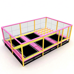 Trampolín para Niños Pequeños, Equipo de Diversión, Cama Elástica Interior con Red de Seguridad - Product Image 2