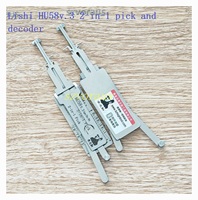 Lishi 2-en-1 Pick and Decoder Laser Key Nouveau décodeur de voiture et combinaison de sélection de verrouillage Véritable HU66V.3/ NE66V.3/TOY48/HU83v.3/HU58v.3