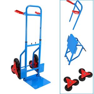 भारी शुल्क स्टील तह सीढ़ी पर्वतारोही बोरी ट्रक ट्राली पहियों के साथ <span class=keywords><strong>100Kg</strong></span> लोड - Product Image 5