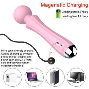 女性向け卸売全身乳首膣マッサージ電動ミニセクシーショックウェーブセックストイAVワンドバイブレーター - Product Image 4