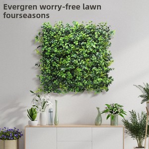 Panel de Pared de Plantas Artificiales, Jardín Vertical, Panel de Vegetación Artificial, Follaje Mixto para Decoración de Hogar, Oficina y <span class=keywords><strong>Hotel</strong></span> - Product Image 3