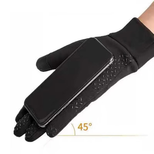 Gants de ski chauds d'hiver pour hommes gants imperméables à écran tactile coupe-vent pour la conduite de motos de snowboard gants chauds confortables - Product Image 6