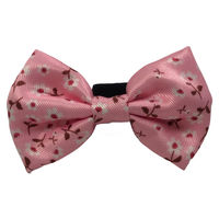 Vente en gros de nœuds papillon pour animaux de compagnie en polyester, écologiques, personnalisables avec logo imprimé, réglables, accessoires de mode pour chiens, pour l'hiver et le printemps