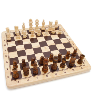 Gỗ 2 Trong 1 Đen Trắng Rô Trò Chơi Người Lớn Trẻ Em Bằng Gỗ Trung Quốc <span class=keywords><strong>Checker</strong></span> Board Game Giá <span class=keywords><strong>Checker</strong></span> Cho Siêu Thị - Product Image 5