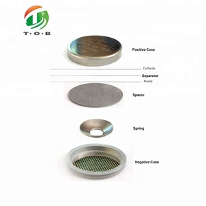 Contenitori per batterie a bottone <span class=keywords><strong>CR2032</strong></span> con distanziatore e molla - Product Image 4