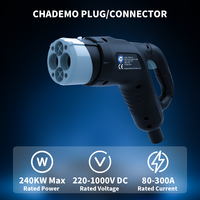 Câble de charge EV CHAdeMO 80/125/150/200/250A, connecteur Type 2 vers Type 2, rallonge Type 2 vers GB/T, câble de charge EV