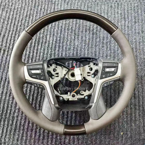 Volante de madera personalizado para Toyota vitz mk5 A90 Axio Crown lc120 4runner Prius tundra Tacoma Celica Rush FJ allion - Product Image 1