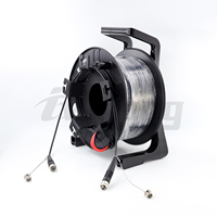 Câble à fibres optiques blindé étanche en métal pour extérieur ODC MPO MTP 12C 24CH avec bobine de fibre optique pour événements en direct