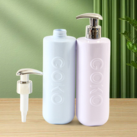 Bouteilles de lotion cosmétique en plastique de haute qualité de 750 ml, flacons de savon liquide pour les mains, flacons de shampoing avec pompe à lotion 33/410