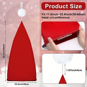 Bonnet de Noël tendance personnalisé pour femmes et hommes, ajustable, avec pompon, idéal pour les fêtes d'hiver et le quotidien - Product Image 3